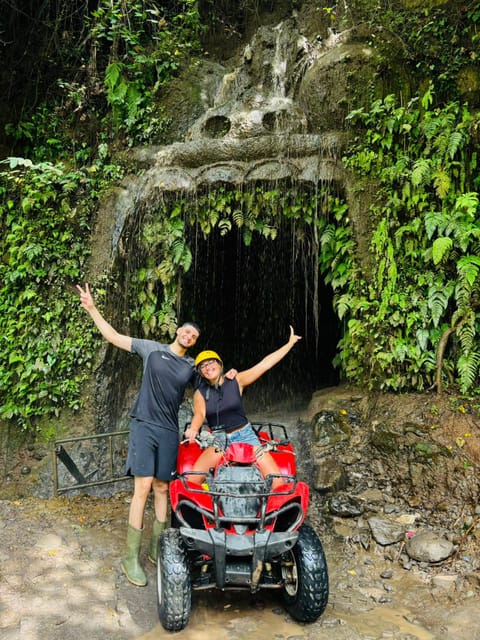 Ubud: Giant Cave ATV Quad With Waterfall and Swing Options - Itinerary Details