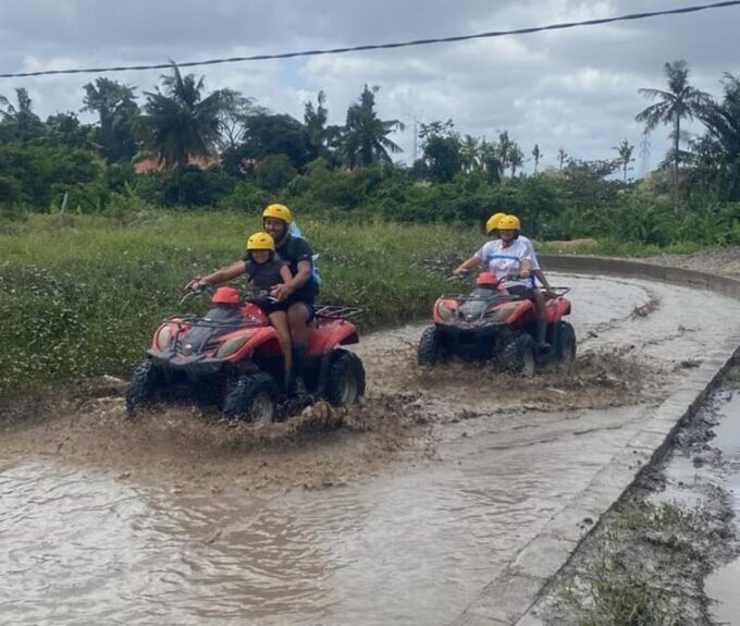 Ubud: Giant Cave ATV Quad With Waterfall and Swing Options - Customer Feedback