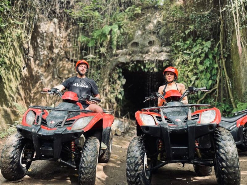 Ubud: Gorilla Face Quad Bike, Jungle Swing, Waterfall & Meal - Included in the Tour