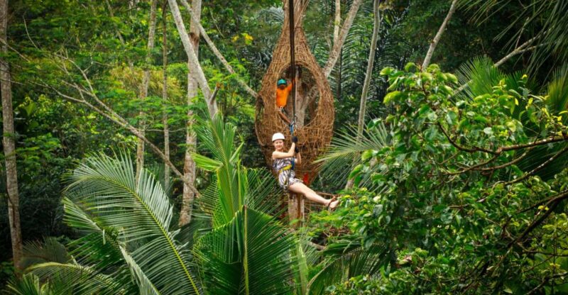 Ubud: Half-Day Zipline and Jungle Swing Adventure - Included Features
