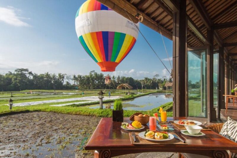 Ubud: Hot Air Balloon Experience - Included Amenities