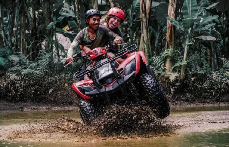 Ubud Jungle Best Quad Bike ATV Adventures - Driver Pickup Options