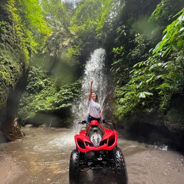 Ubud: Jungle, Waterfall, and Tunnel ATV Tour & Lunch Options - Key Points