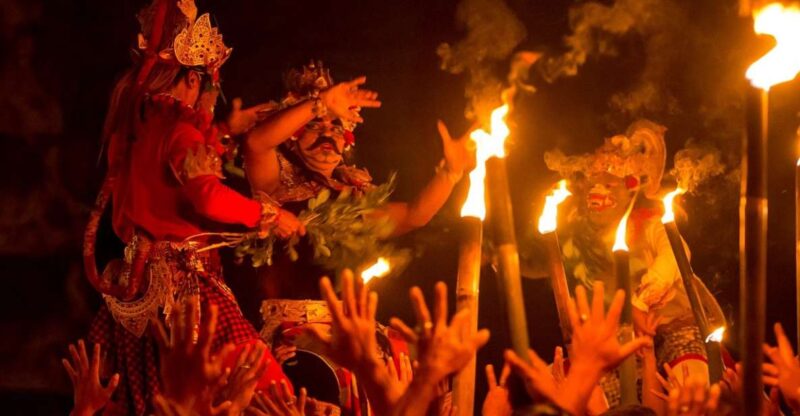 Ubud: Kecak Dance and Royal Balinese Resort Dinner Ticket - Key Points
