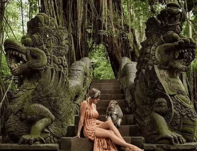 Ubud Monkey Forest, Rice Terrace, Waterfall and Water Temple - Itinerary Highlights