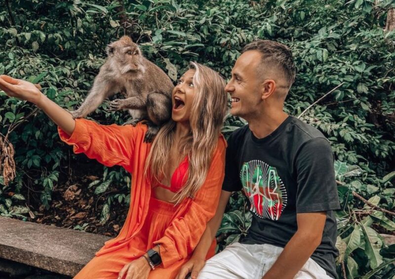 Ubud: Monkey Forest Sanctuary & Jungle Swing Half-Day Tour - Itinerary Highlights
