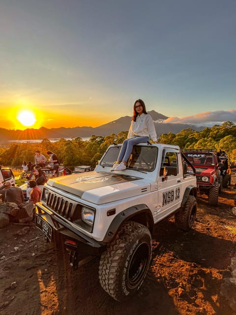 Ubud: Mt Batur Sunrise Jeep With Breackfast and Hot Spring - Key Points