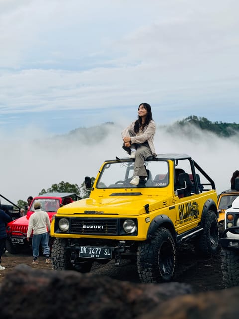 Ubud: Mt Batur Sunrise Jeep With Breackfast and Hot Spring - Included Services