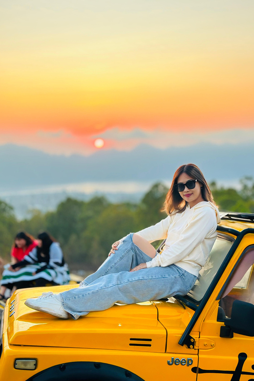 Ubud: Mt Batur Sunrise Jeep With Breackfast and Hot Spring - Sunrise at Mount Batur