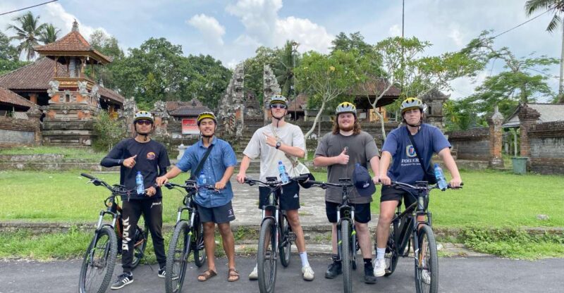 Ubud: PRIVATE Bike Tour With Rice Field, Volcano, Meal, Pool - Itinerary Highlights