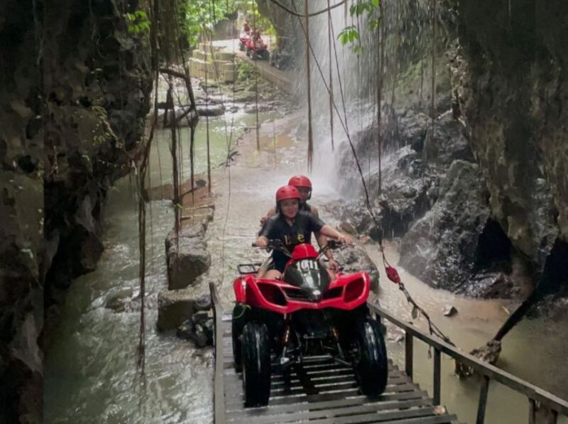 Ubud: Quad ATV Waterfalls & Barong Caves - Included Features