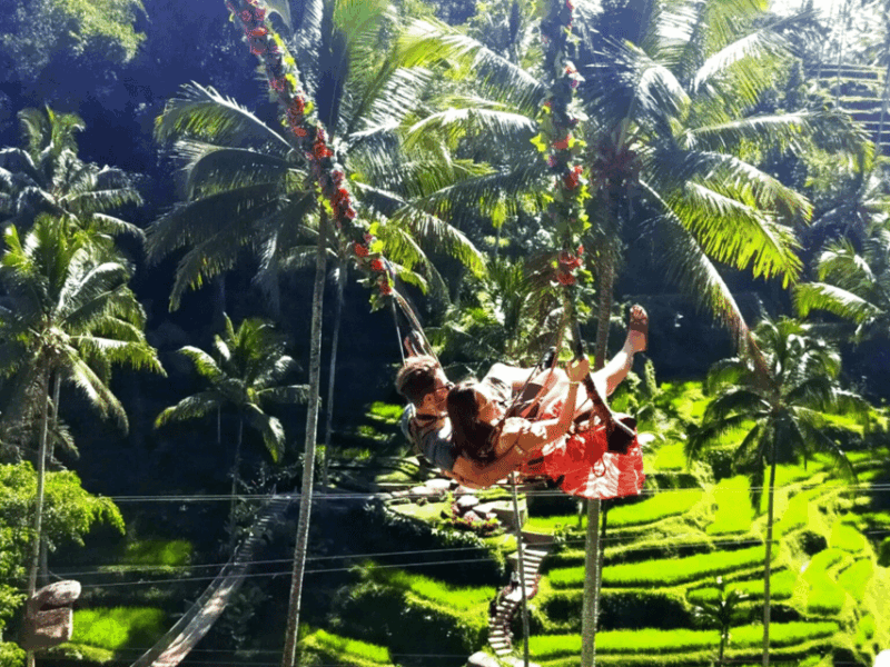 Ubud: Revel , Atv, White Water Rafting to Swing Ceking - Ceking Swing Experience