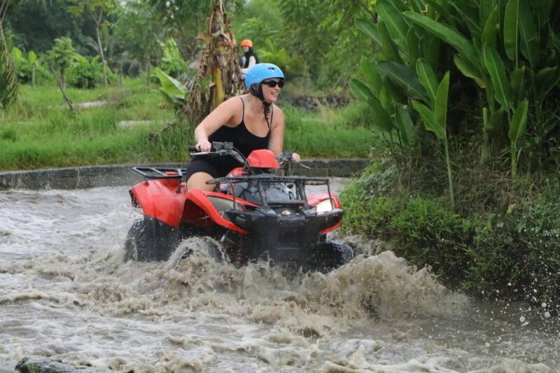 Ubud: Rice Fields, Cave, Mud Track Quad Bike Tour With Lunch - Booking Information