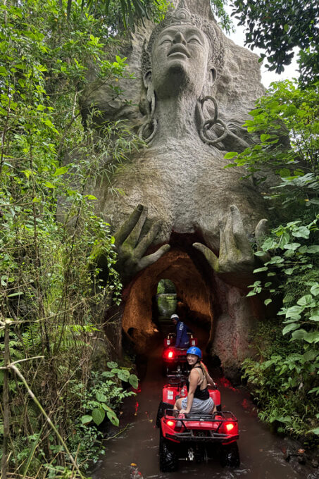 Ubud: Rice Fields, Cave, Mud Track Quad Bike Tour With Lunch - Taking in Nature