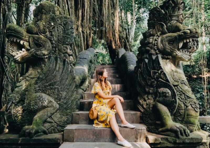 Ubud: Rice Terrace, Holy Water Temple & Waterfalls Trek Tour - Key Points
