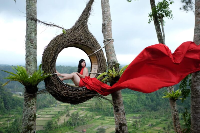 UBUD: Rice Terrace, Water Temple and Waterfalls Private Tour - Tegalalang Rice Terrace