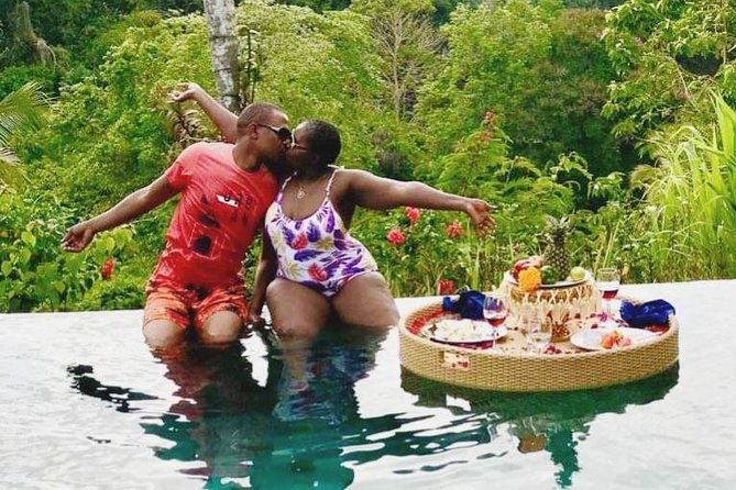 Ubud Romantic Floating Lunch Jungle Swing and Waterfall - Stunning Tegalalang Rice Terraces