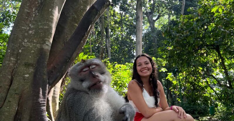 Ubud Secret Monkey Forest and Hidden Waterfall - Transportation and Group Details