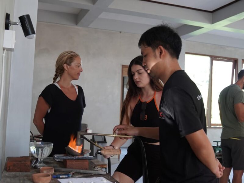 Ubud: Silver Class Jewelry Making Class 7 Grams - Class Experience