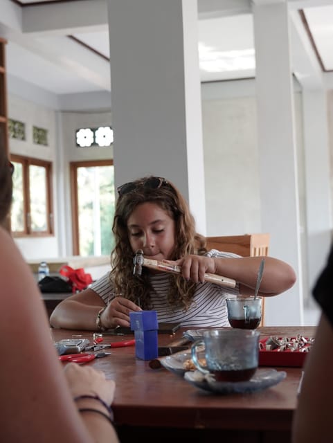Ubud: Silver Class Jewelry Making Class 7 Grams - Refreshment Offerings