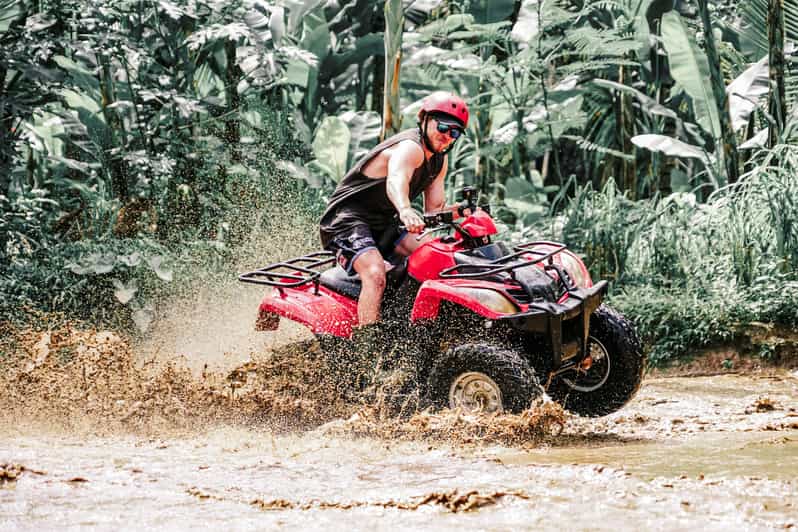 Ubud: Single ATV Ride Tour With Waterfall and Cave - Itinerary Details
