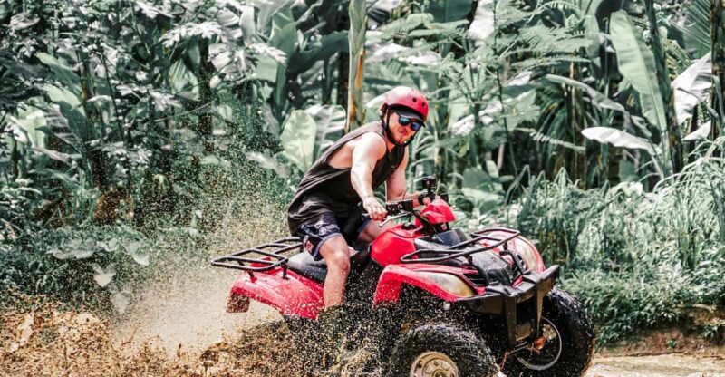 Ubud: Single ATV Ride Tour With Waterfall and Cave - Experience Highlights