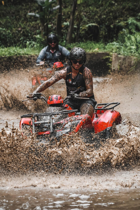 Ubud: Single ATV Ride Tour With Waterfall and Cave - Safety and Trial Ride