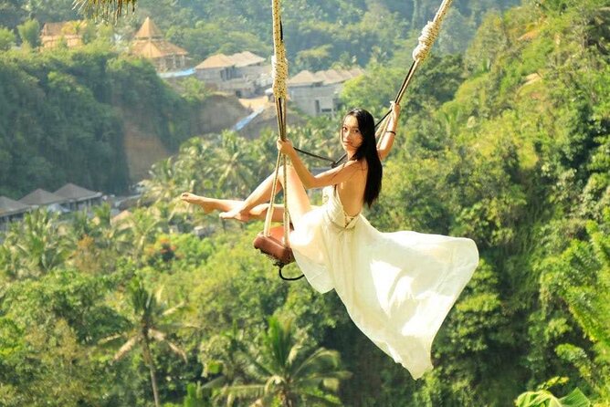 Ubud Tour With Bali Jungle Swing Package Inclusive - Tegalalang Rice Terrace Splendor
