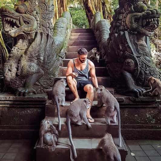 Ubud: Waterfalls, Rice Terrace & Monkey Forest - Sacred Monkey Forest Sanctuary