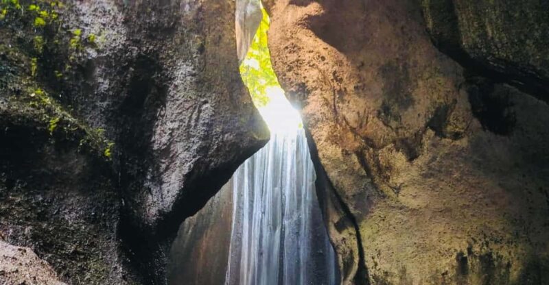 Ubud: Waterfalls, Water Temple & Rice Terraces Private Tour - Waterfalls Experience