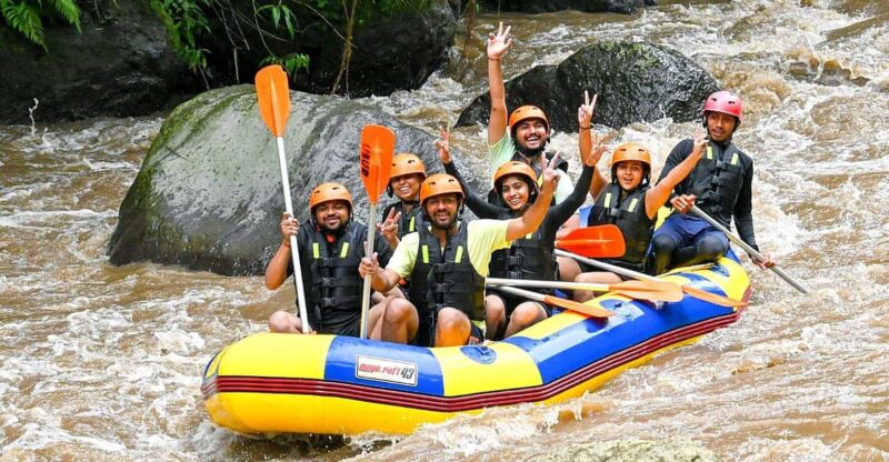 Ubud White Water Rafting With Lunch Included - Key Points