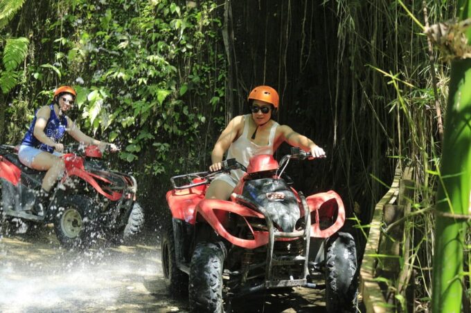 Ubud:Bali ATV Quad Bike Adventure: Rivers, Caves, Waterfalls - Pickup and Drop-off Services