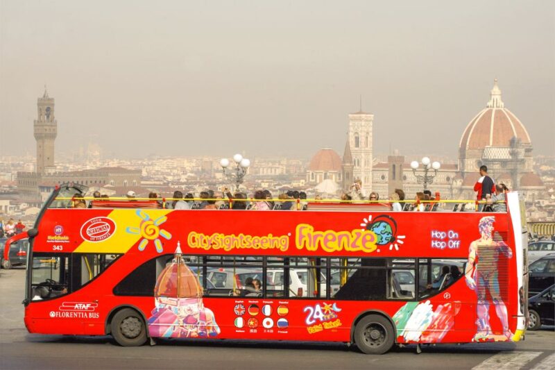 Uffizi Gallery & Hop-on Hop-off Bus Tour - Guided Tour Option