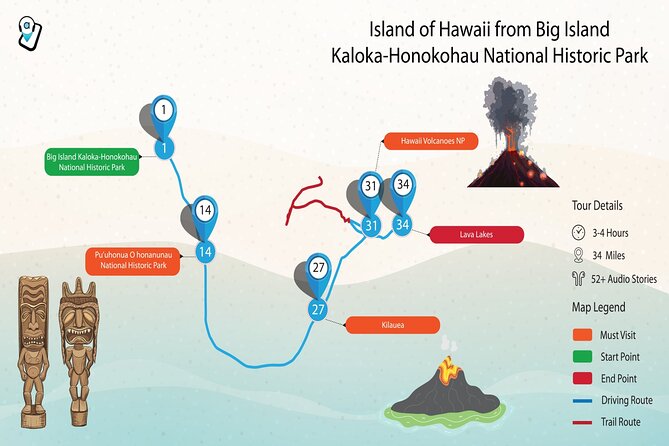 Ultimate Hawaii App-Based Audio Tour Bundle for All Four Islands - Affordable Option for Travelers