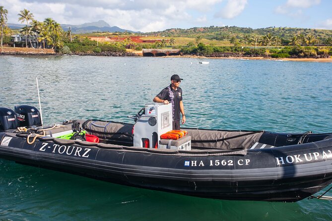 Ultimate South Island Zodiac Boat Snorkel Adventure in Kauai - Onboard Snorkeling Equipment