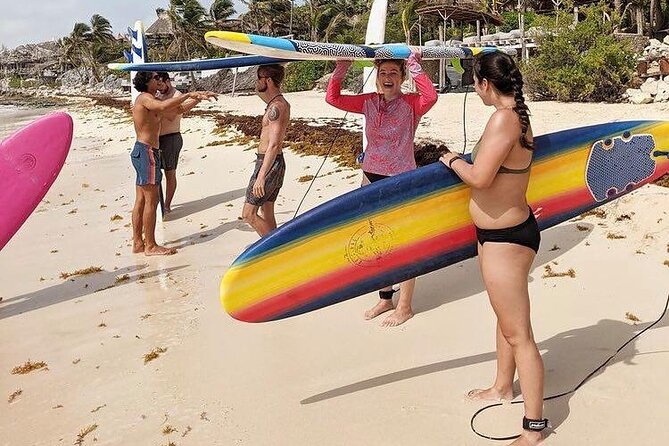 Ultimate Surf Lesson in Tulum 1hr - Convenient Meeting Point and Accessibility