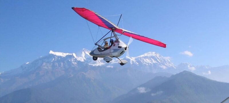 Ultralight Flight in Pokhara - Breathtaking Landscapes