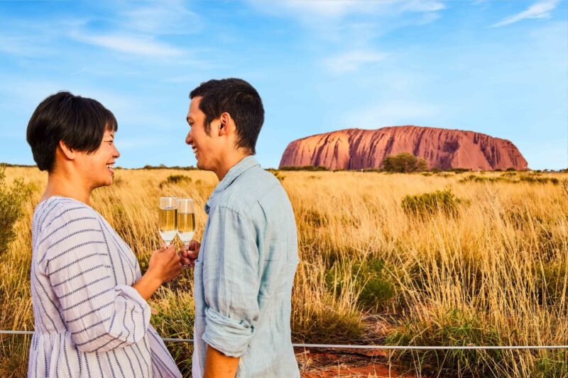 Uluru 1.5-Hour Sunset Tour With Sparkling Wine & Cheeseboard - Pickup and Accessibility