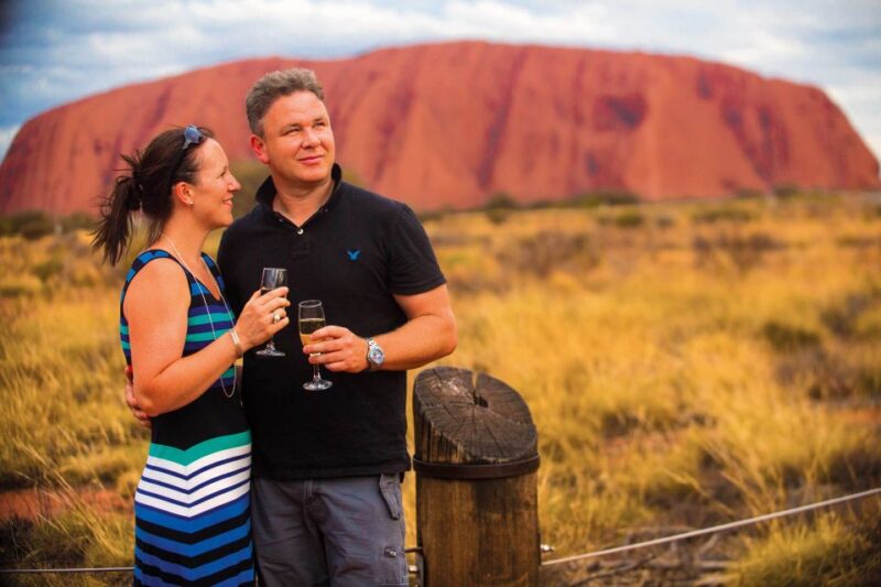 Uluru 1.5-Hour Sunset Tour With Sparkling Wine & Cheeseboard - Sunset Viewing Experience