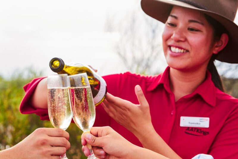 Uluru: Sunset, Sparkling Wine, Cheeseboard & Gourmet BBQ - Highlights of the Tour