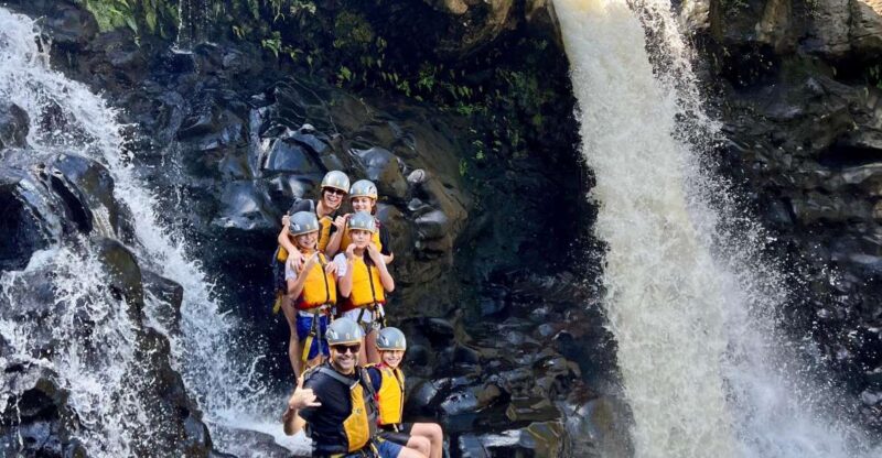 Umauma Triple-Tier Waterfall Rappel and River Tour - Key Points