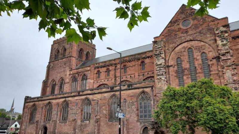 Uncover Evolution's Path: In-App Audio Tour of Shrewsbury - Admiring the Dingles Blooms