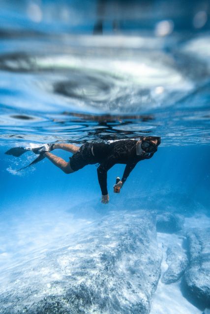 Underwater Fashion Photoshoot in Santorini - Immersive Environment
