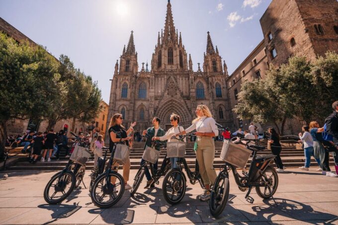 Unforgettable Barcelona: Ebike Tour, Catamaran & Cable Car - Ebike Tour Experience