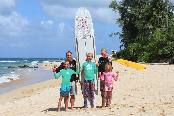 UNFORGETTABLE Group Surf Lesson on East Side Kauai - Schedule and Participant Capacity