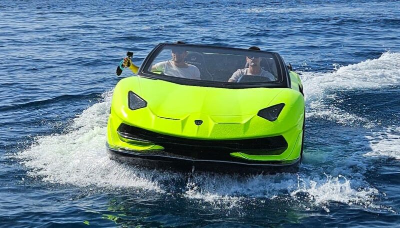 Unique Lamborghini Waterboat Car Tour in Mallorca - Key Points