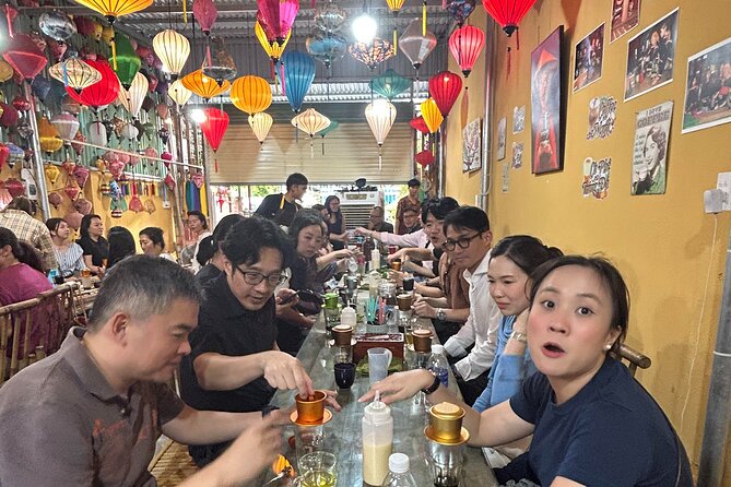 Unique Lantern and Coffee Making Class in Hoi An - Enjoying Coffee and Snacks