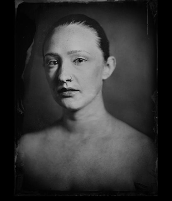 Unique Metal Portrait Made With 19TH Century Process - Artistic Process