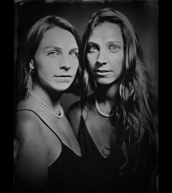 Unique Metal Portrait Made With 19TH Century Process - Private Group Options