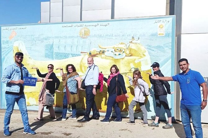 Unique Tour to the GEM & Inside the Great Pyramid in Giza - Discovering Conservation Labs
